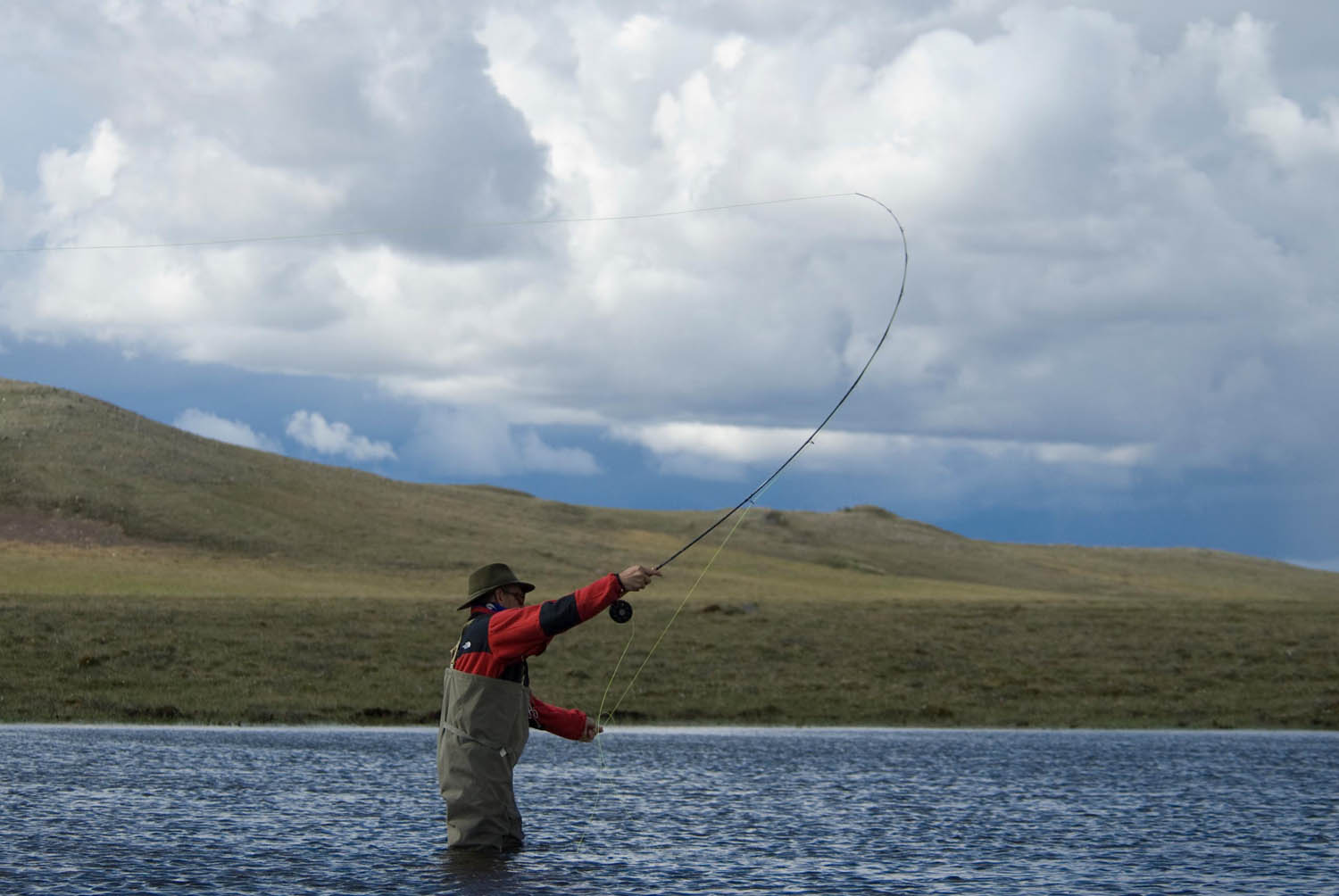 Fly fishing in the Northwest Territories